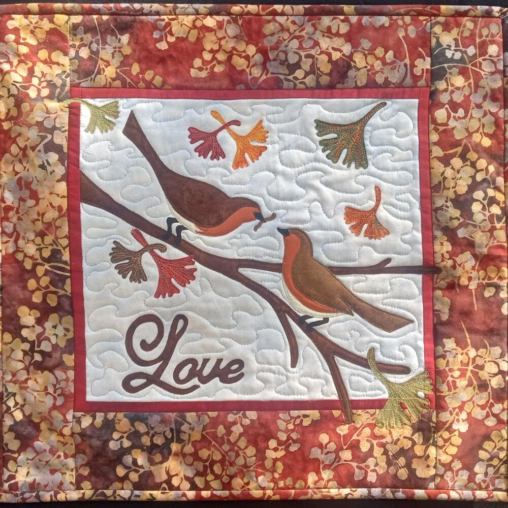 Hand made art quilt